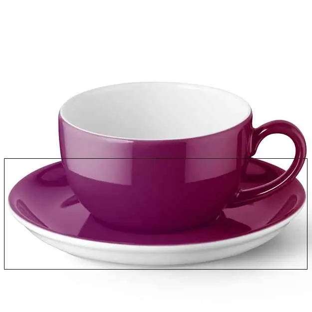 Dibbern Kaffee Untertasse BORDEAUX Bild