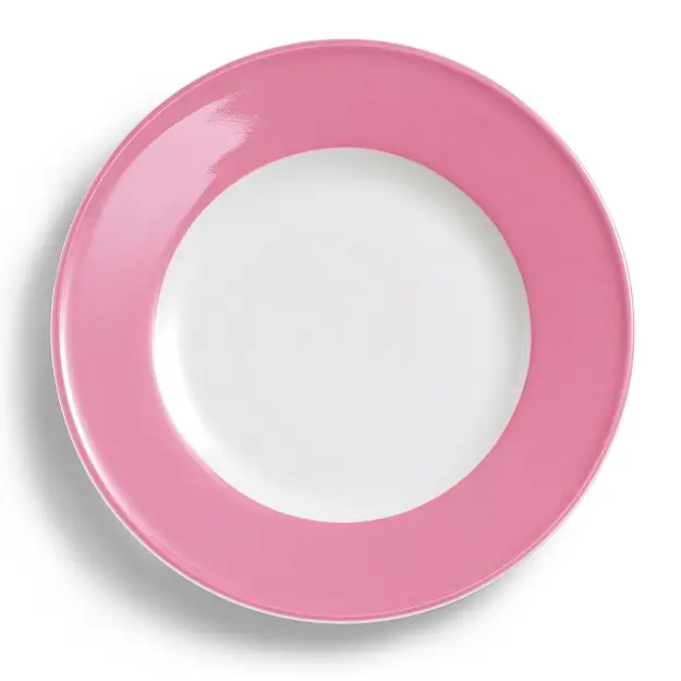 Dibbern Teller flach 26 cm Fahne PINK Bild