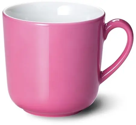 Dibbern Becher mit Henkel 0,32 L PINK Bild