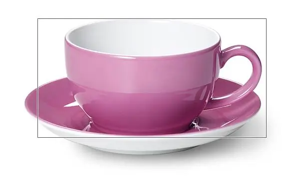 Dibbern Kaffee Obertasse 0,25 L PINK Bild