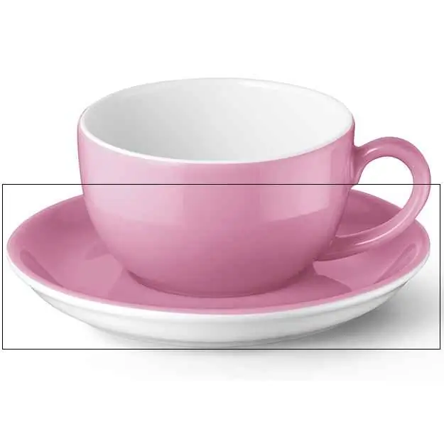 4044441303449 - Kaffee Untertasse PINK