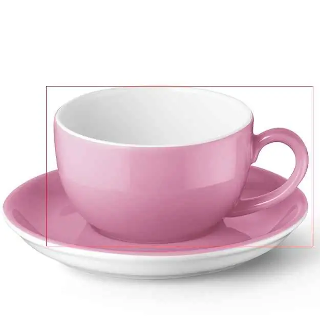 Dibbern Kaffee Obertasse 0,25 L ZARTROSA Bild