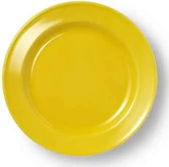 Teller flach 19 cm VOLLDEKOR SONNENGELB