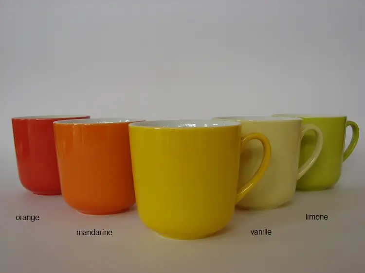 Dibbern Becher mit Henkel 0,32 L SONNENGELB Bild 2