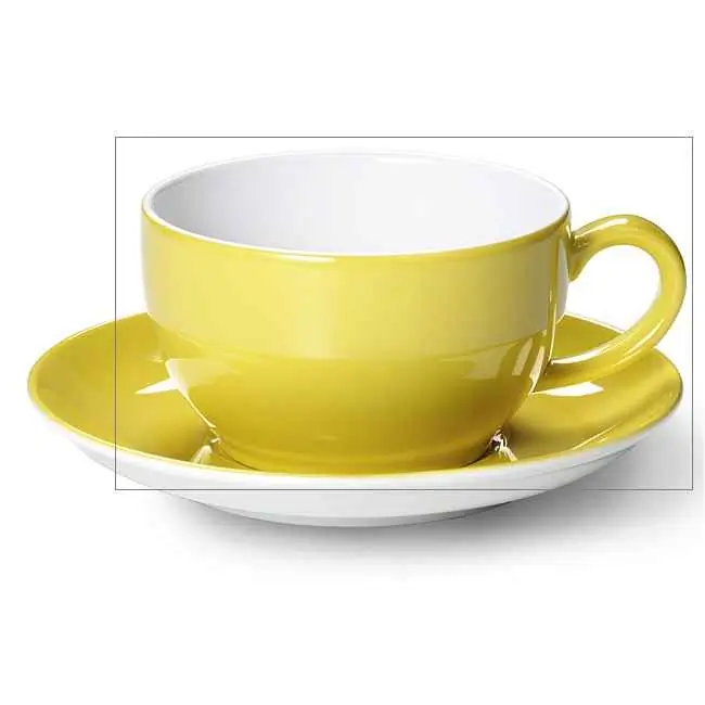 Dibbern Cappuccino Obere 0,30 L SONNENGELB Bild