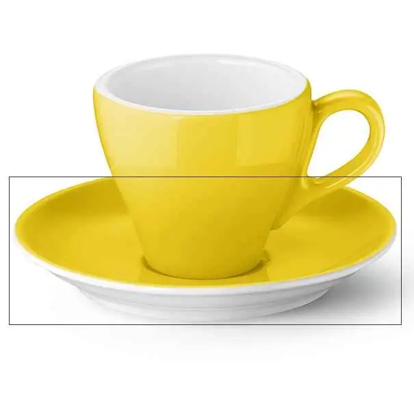 Dibbern Espresso Untere Classico SONNENGELB Bild