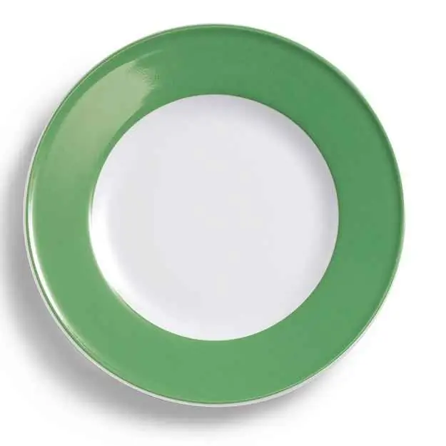 Dibbern Teller flach 26 cm Fahne APFELGRÜN Bild
