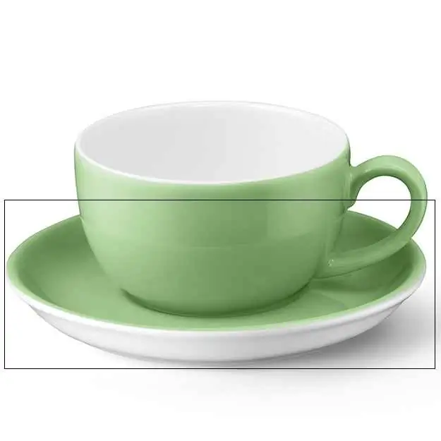 Kaffee Untertasse APFELGRÜN