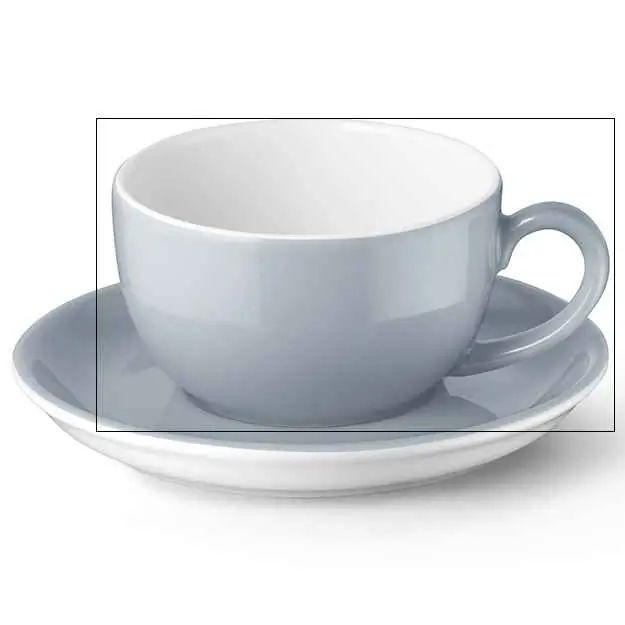 Dibbern Kaffee Obertasse 0,25 L GRAU Bild