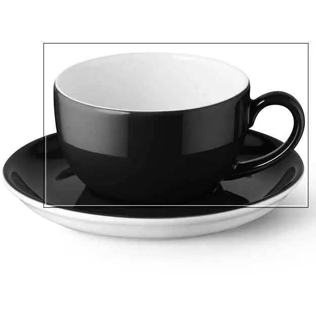 Dibbern Kaffee Obertasse 0,25 L SCHWARZ Bild