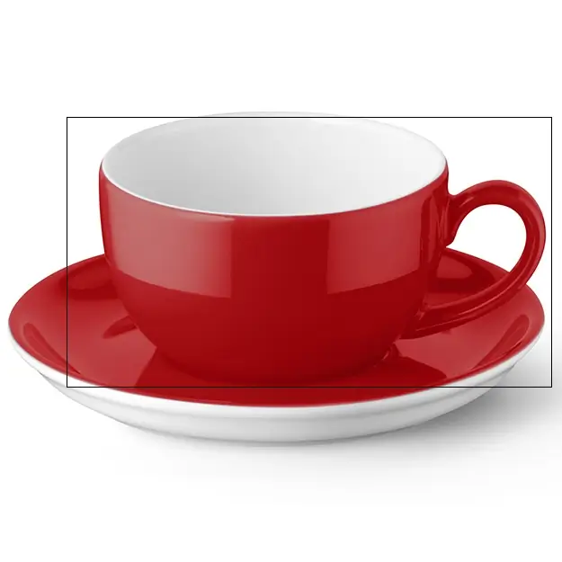 Dibbern Kaffee Obertasse 0,25 L SIGNALROT Bild