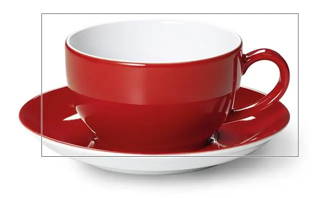 Dibbern Cappuccino Obere 0,30 L SIGNALROT Bild