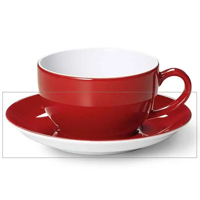 Dibbern Cappuccino Untere SIGNALROT Bild