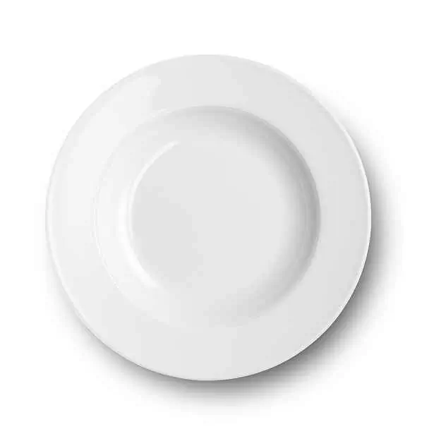 Dibbern Suppenteller 23 cm Fahne WEISS Bild
