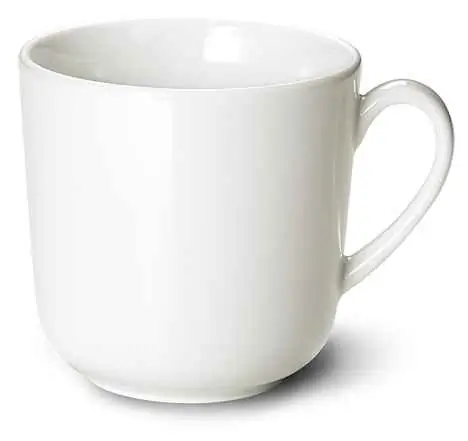 Dibbern Becher mit Henkel 0,32 L WEISS Bild