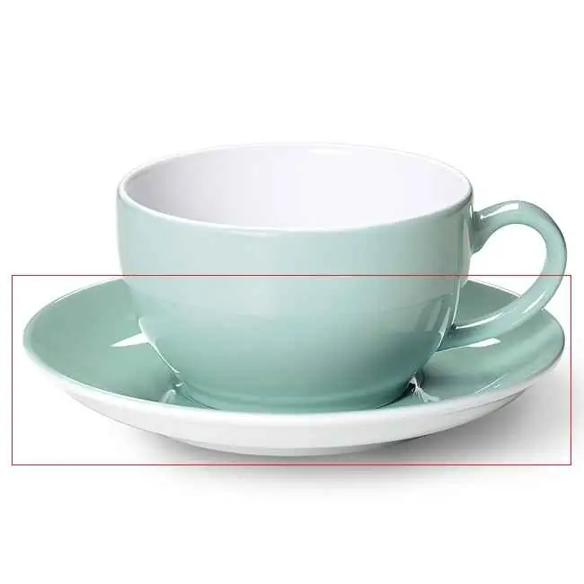 Dibbern Cappuccino Untere TÜRKIS Bild