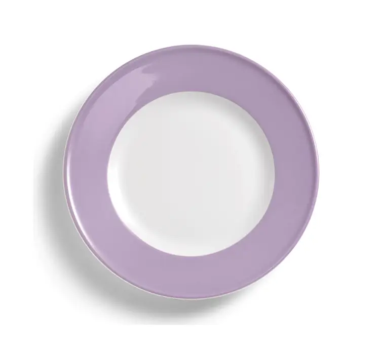 Dibbern Teller flach 19 cm Fahne FLIEDER Bild