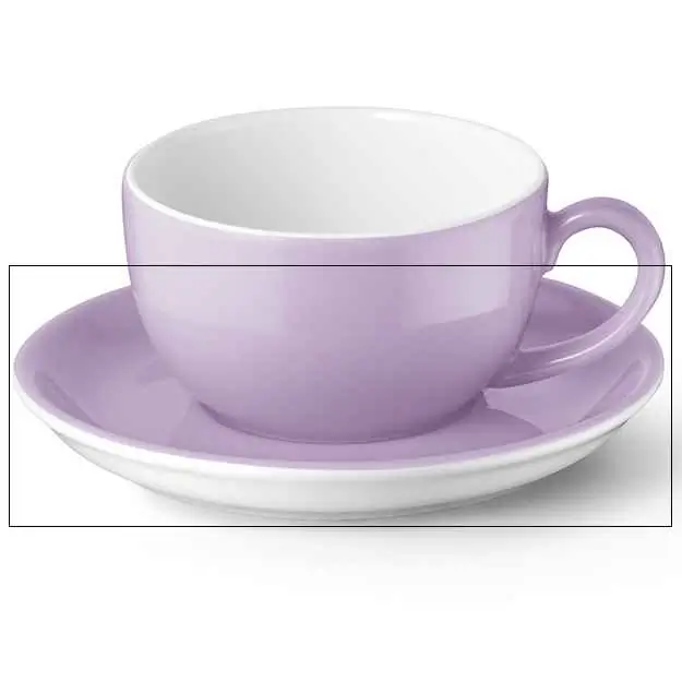 Dibbern Kaffee Untertasse FLIEDER Bild