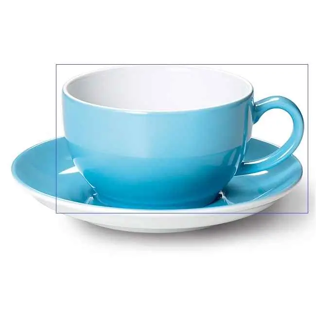 Dibbern Cappuccino Obere 0,30 L HELLBLAU Bild