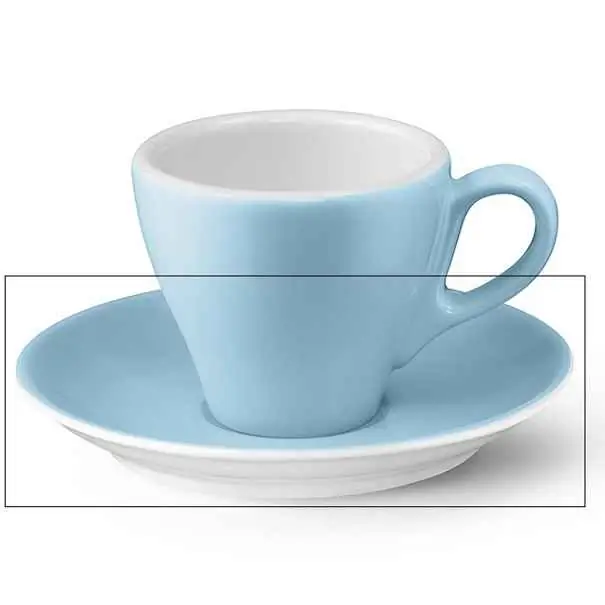 Dibbern Espresso Untere Classico HELLBLAU Bild