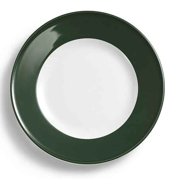 Dibbern Teller flach 26 cm Fahne RUSSISCHGRÜN Bild