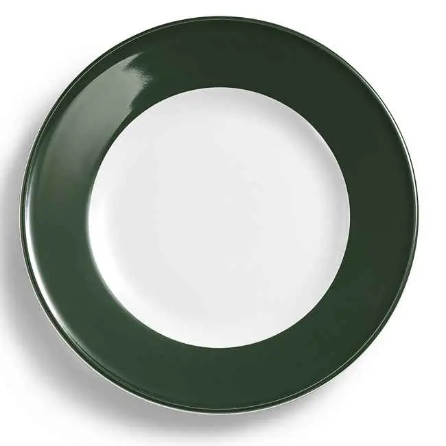 Dibbern Teller flach 28 cm Fahne RUSSISCHGRÜN Bild