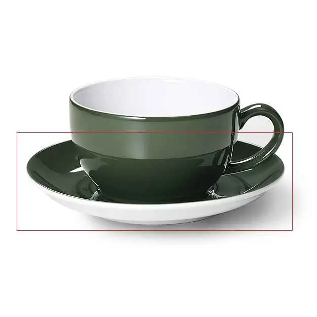 Dibbern Kaffee Untertasse RUSSISCHGRÜN Bild