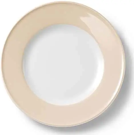 Dibbern Teller flach 21 cm Fahne SAND Bild