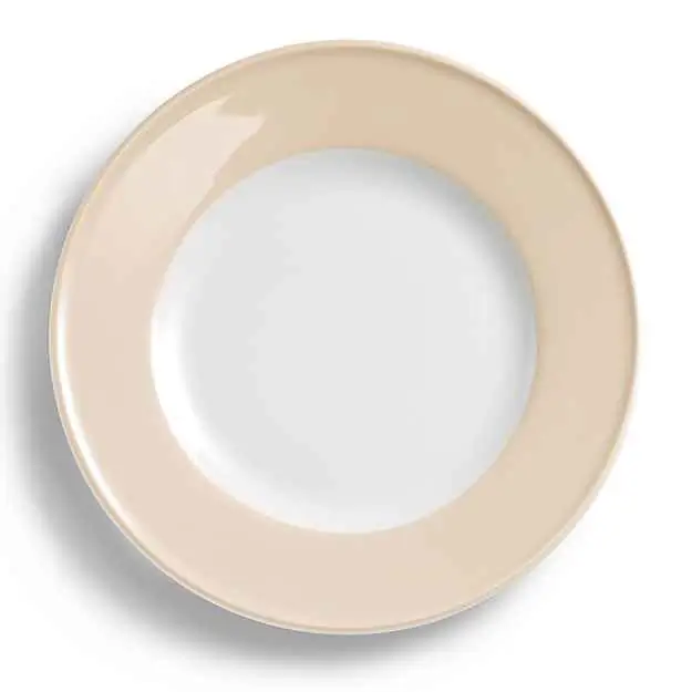 Dibbern Teller flach 26 cm Fahne SAND Bild