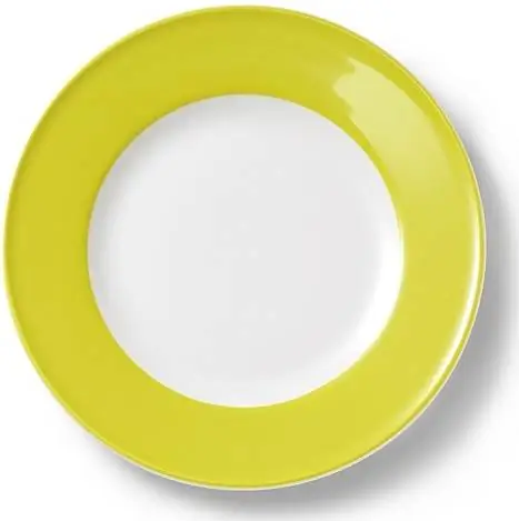 Dibbern Teller flach 21 cm Fahne LIMONE Bild