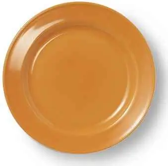 Teller flach 19 cm VOLLDEKOR ORANGE
