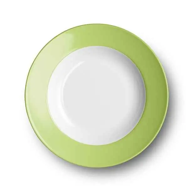 Dibbern Suppenteller 23 cm Fahne MAIGRÜN Bild