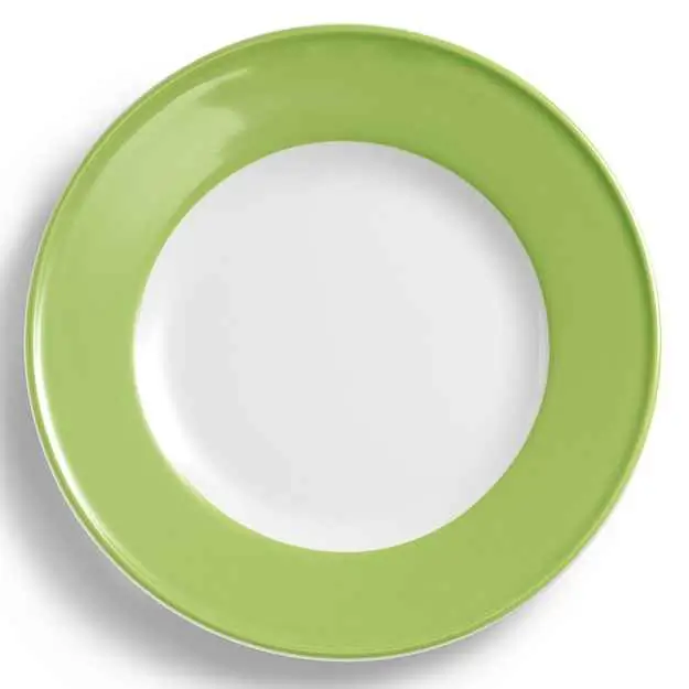 Dibbern Teller flach 28 cm Fahne MAIGRÜN Bild