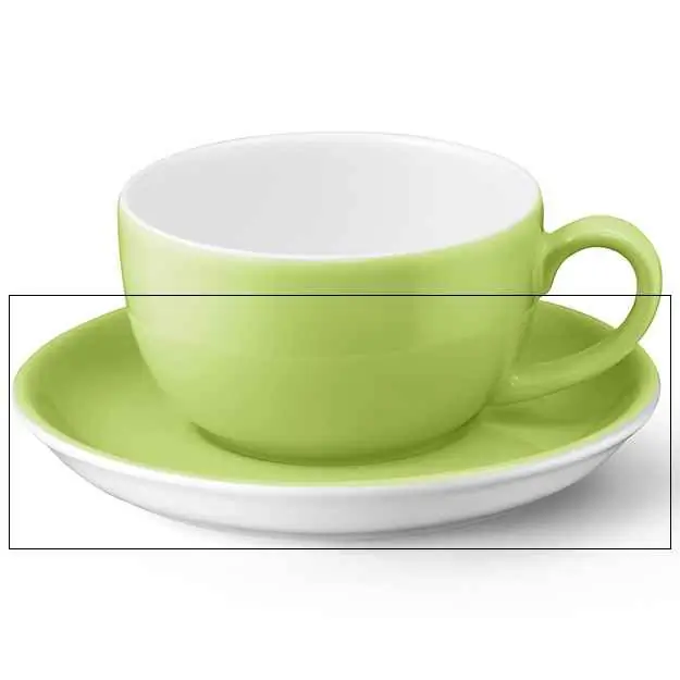Dibbern Kaffee Untertasse MAIGRÜN Bild