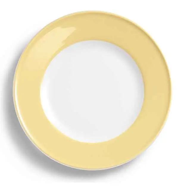 Dibbern Teller flach 26 cm Fahne VANILLE Bild