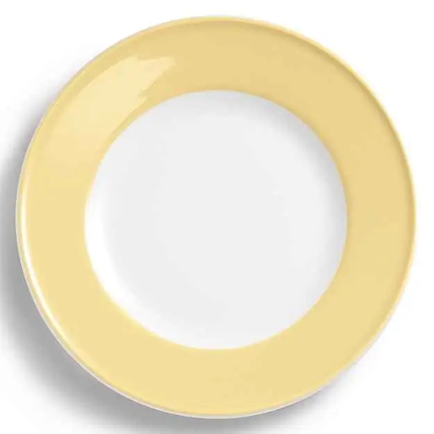 Dibbern Teller flach 28 cm Fahne VANILLE Bild