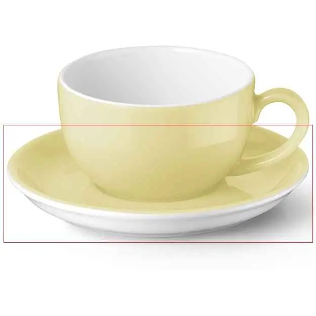 Dibbern Kaffee Untertasse VANILLE Bild