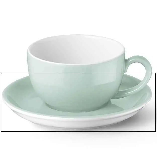 Dibbern Kaffee Untertasse MINT Bild