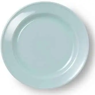 Dibbern Teller flach 19 cm VOLLDEKOR EISBLAU Bild