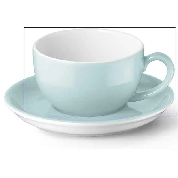 Dibbern Kaffee Obertasse 0,25 L EISBLAU Bild