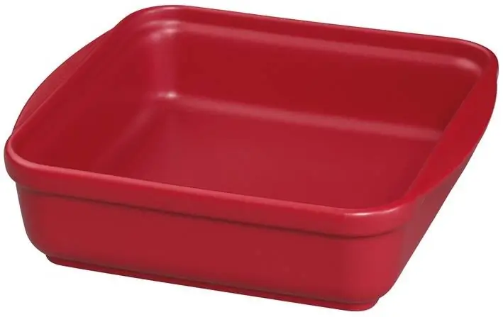 4052356003040 - Auflaufform Chalet quadratisch rot 20x20 cm