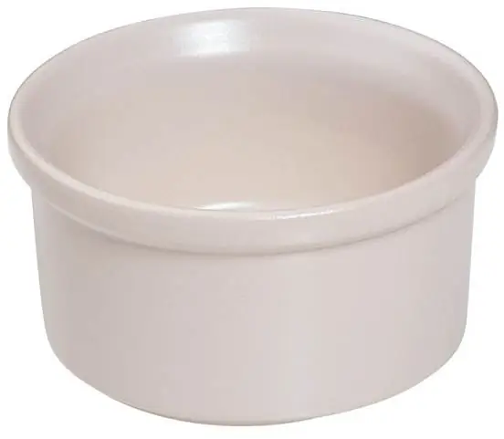 Ragout-Fin-Form Chalet creme 9,5 cm