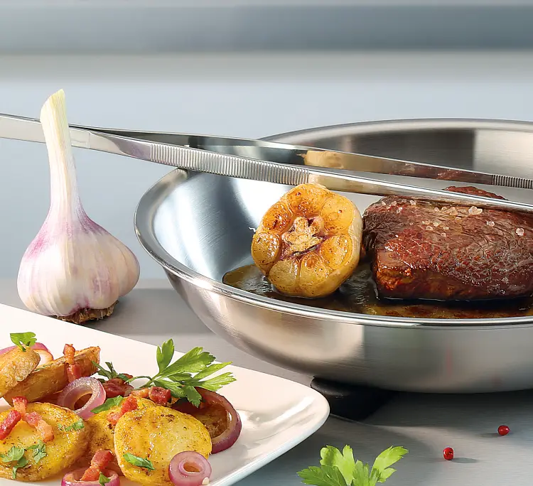 Spring Bratpfanne Edelstahl Brigade XL 28 cm Bild 2