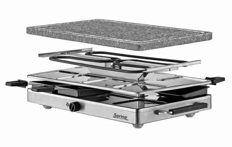 Spring Raclette Raclette8 classic mit Granitsteinplatte Bild 2