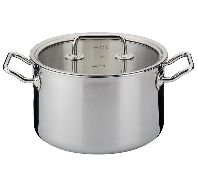 Spring Kochtopf mit Glasdeckel Brigade Basic 20 cm Bild