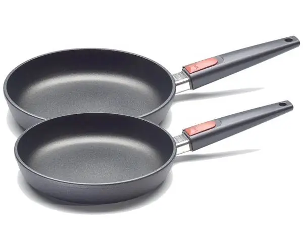 Bratpfannen Set Aluguss Nowo Titanium Induktion 28 und 24 cm