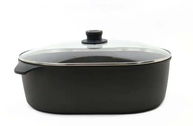Woll Bräter Guss Nowo Titanium Induktion oval 10,5 ltr Bild 2