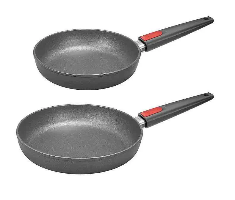 Bratpfannen Set Aluguss Nowo Titanium Induktion 28 und 24 cm