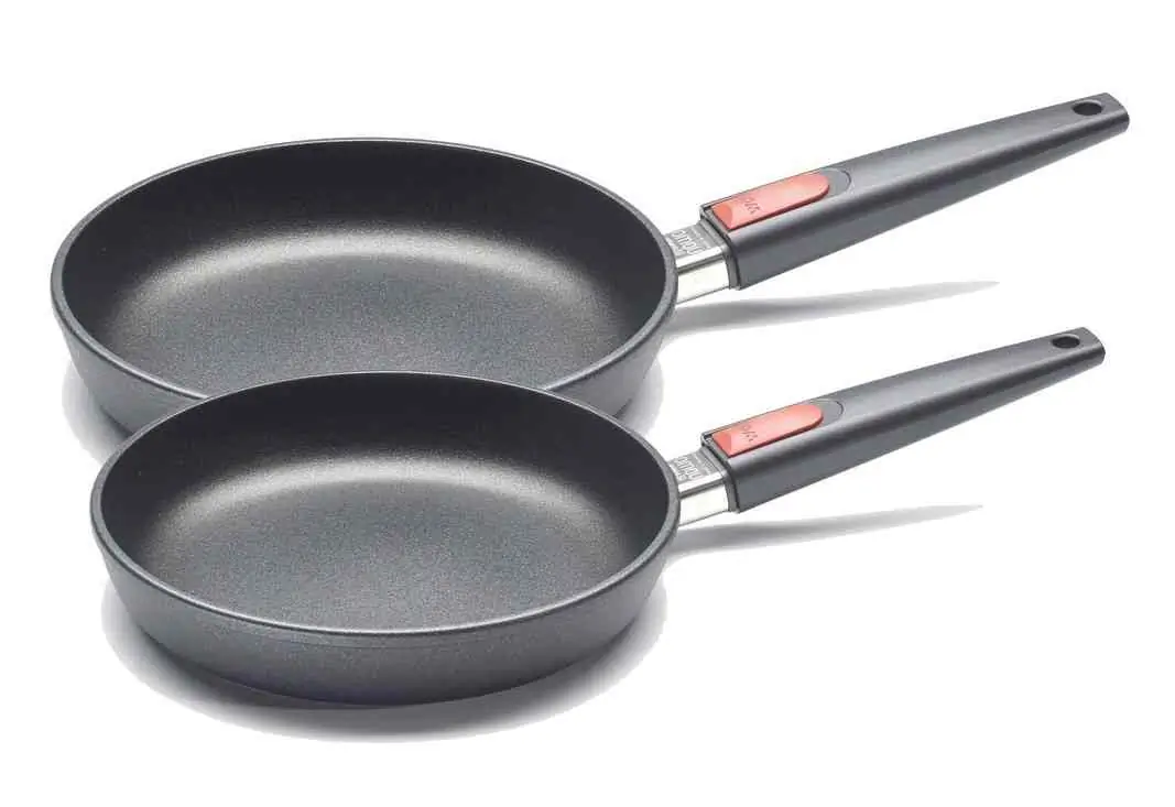Woll Bratpfannen Set Aluguss Nowo Titanium Induktion 28 und 24 cm Bild 2