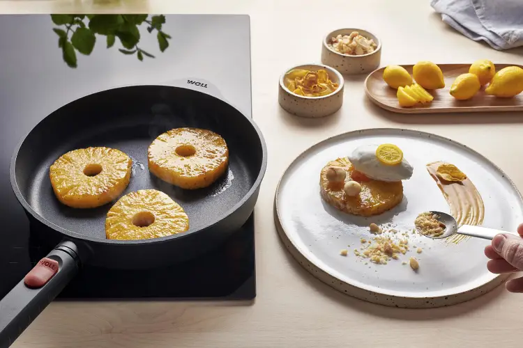Woll Eco Logic Induktion Gusspfanne abnehmbarer Stiel 28 cm Bild 2